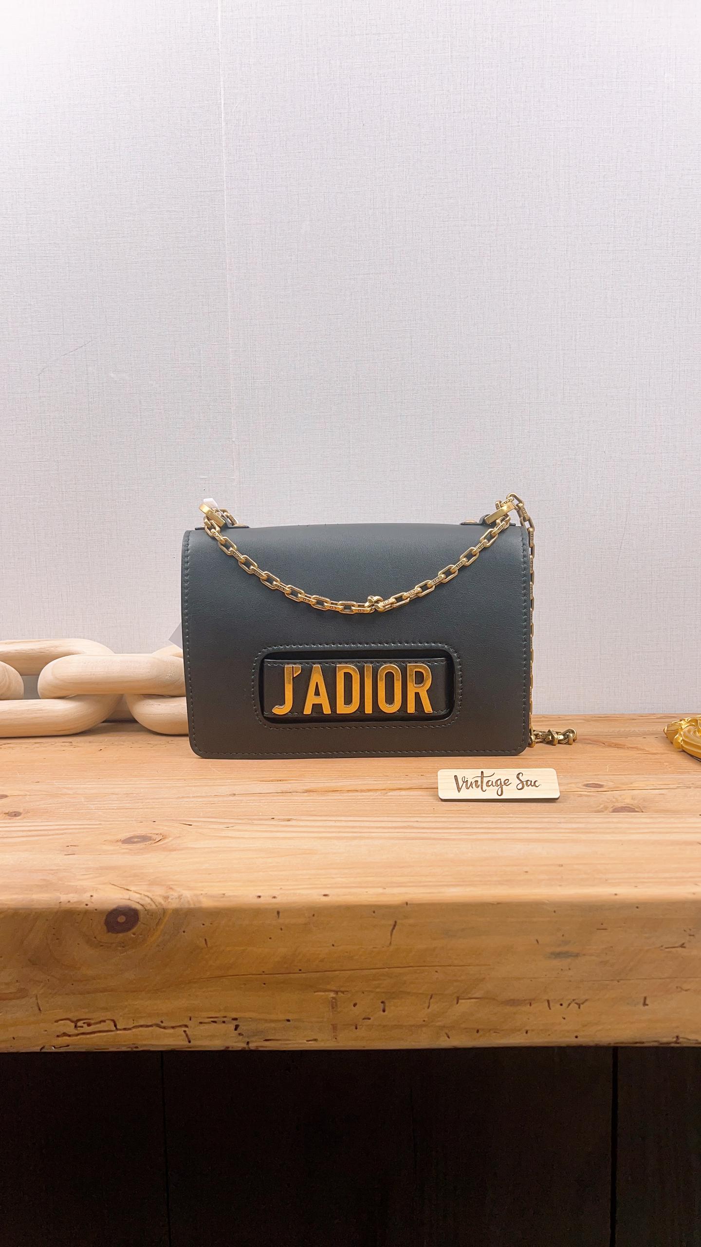 Dior Black J’adior Leather Shoulder Bag