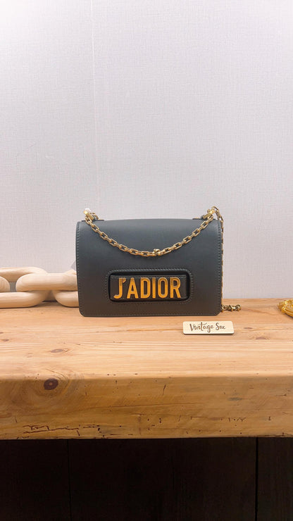 Dior Black J’adior Leather Shoulder Bag