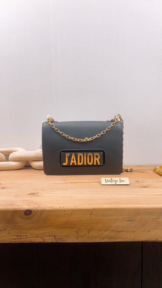 Dior Black J’adior Leather Shoulder Bag