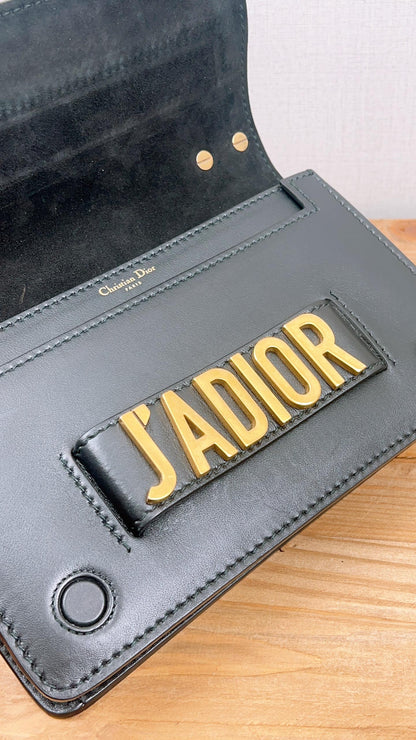 Dior Black J’adior Leather Shoulder Bag