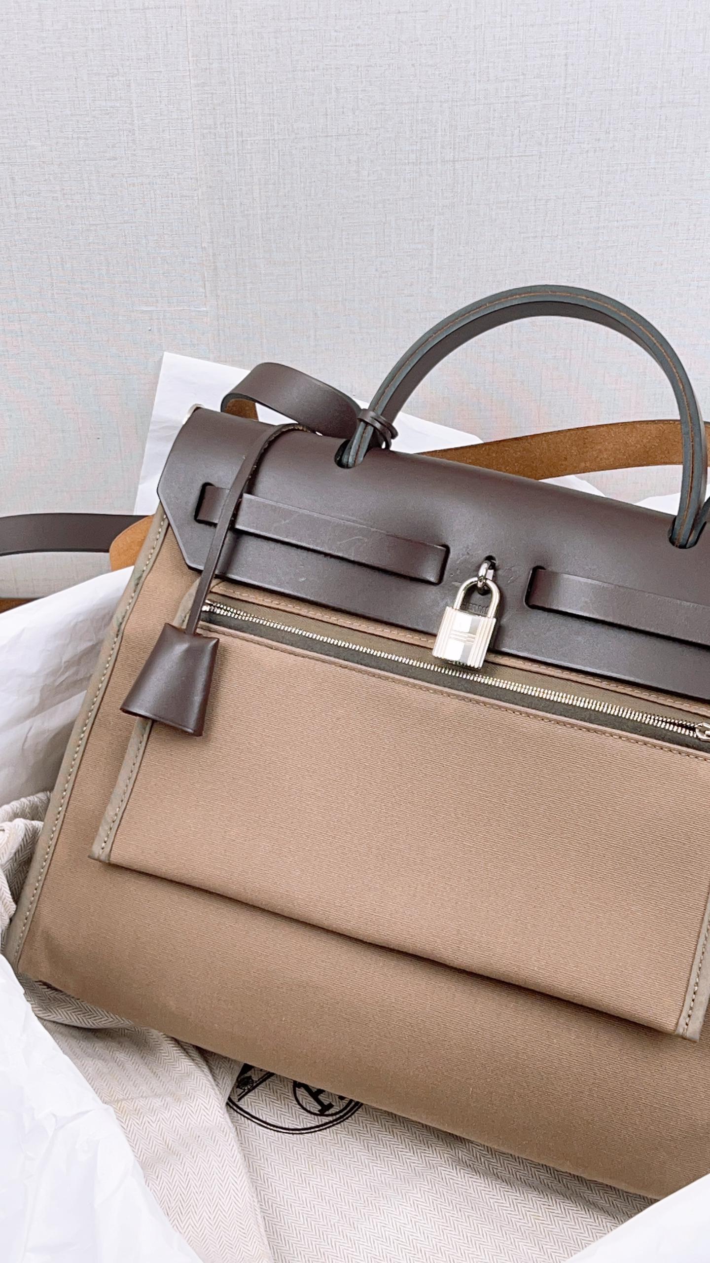 Hermes Etoupe/Ebene Herbag 31 (PHW)