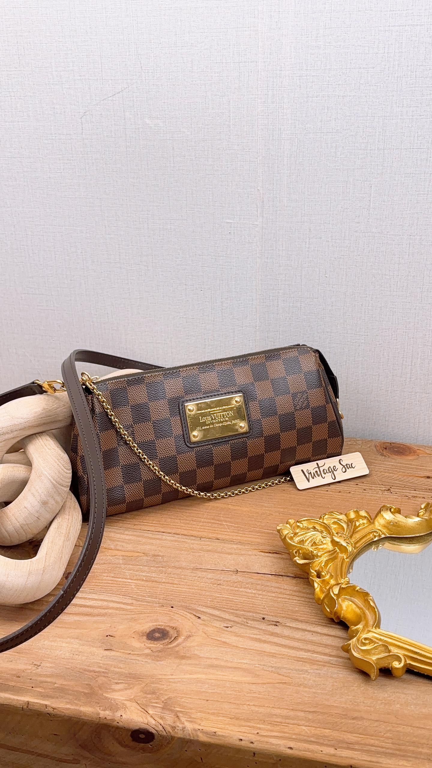 LV Damier Ebene Eva Pochette