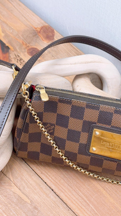 LV Damier Ebene Eva Pochette