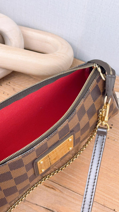 LV Damier Ebene Eva Pochette