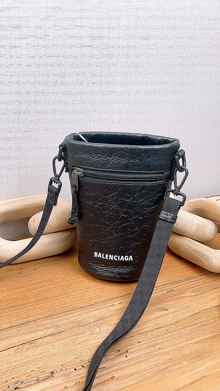 Balenciaga Black Weekend Bottle Holder Bag