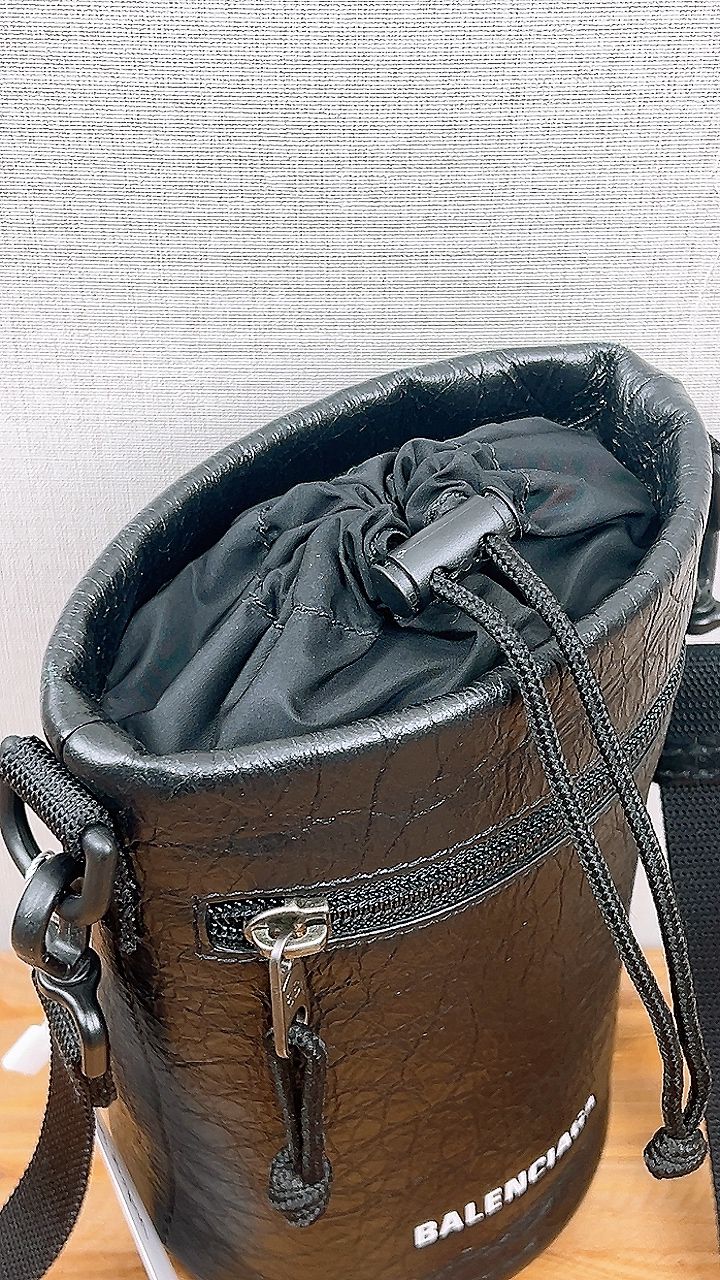 Balenciaga Black Weekend Bottle Holder Bag