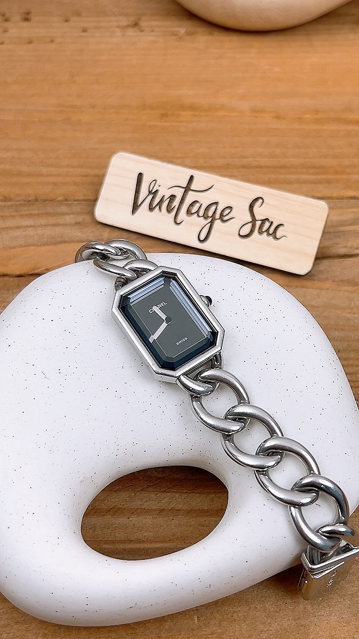 Chanel Silver Premiere Watch Size S