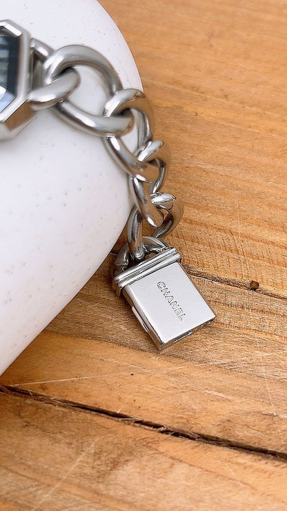 Chanel Silver Premiere Watch Size S