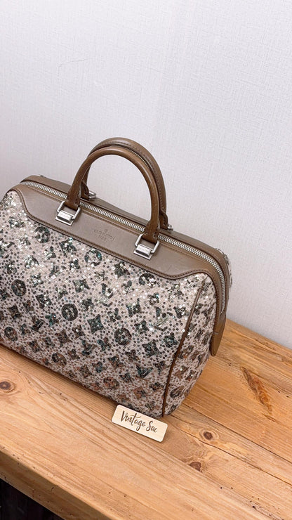 LV Brown Sunshine Express Speedy 30