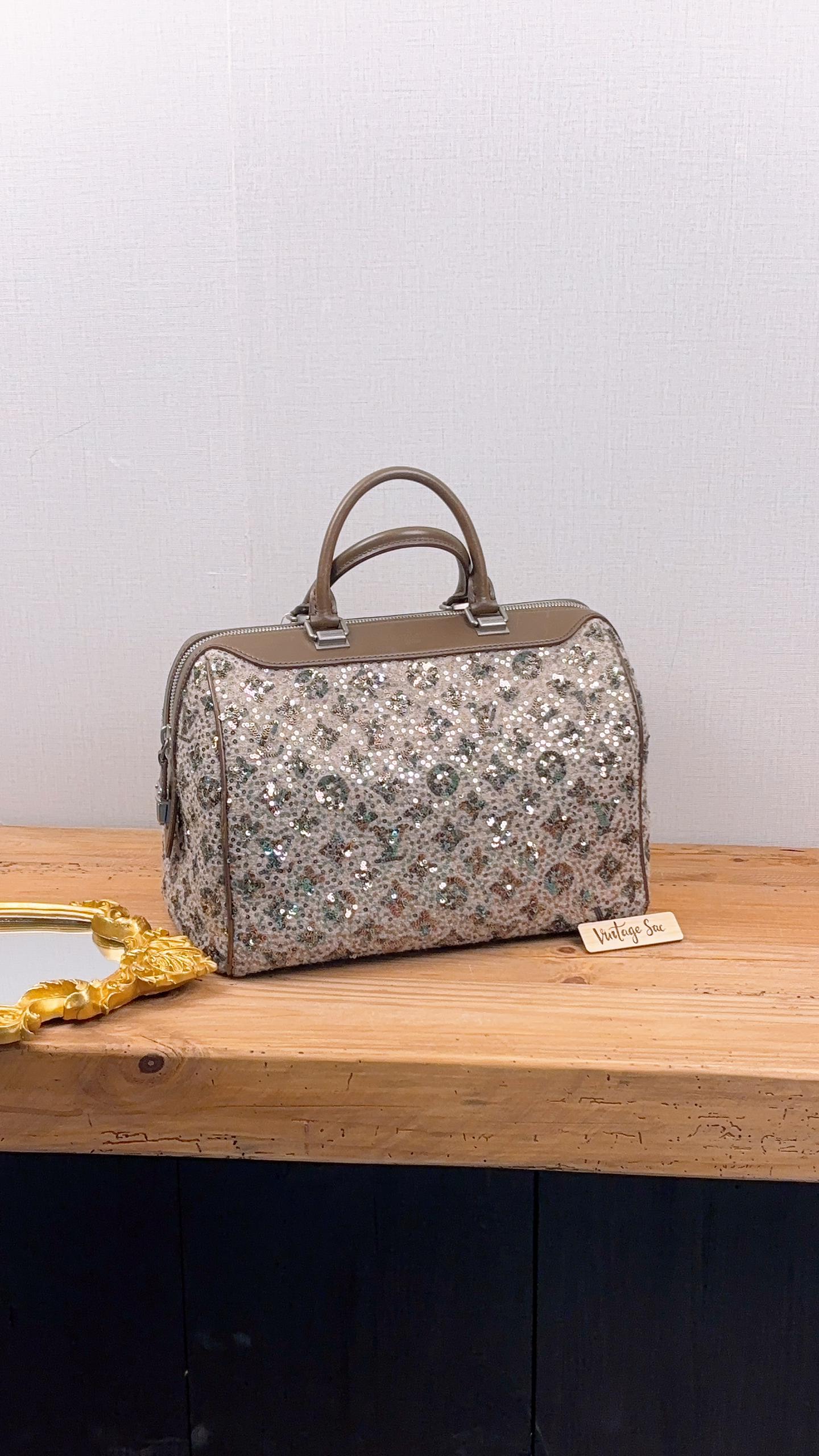 LV Brown Sunshine Express Speedy 30