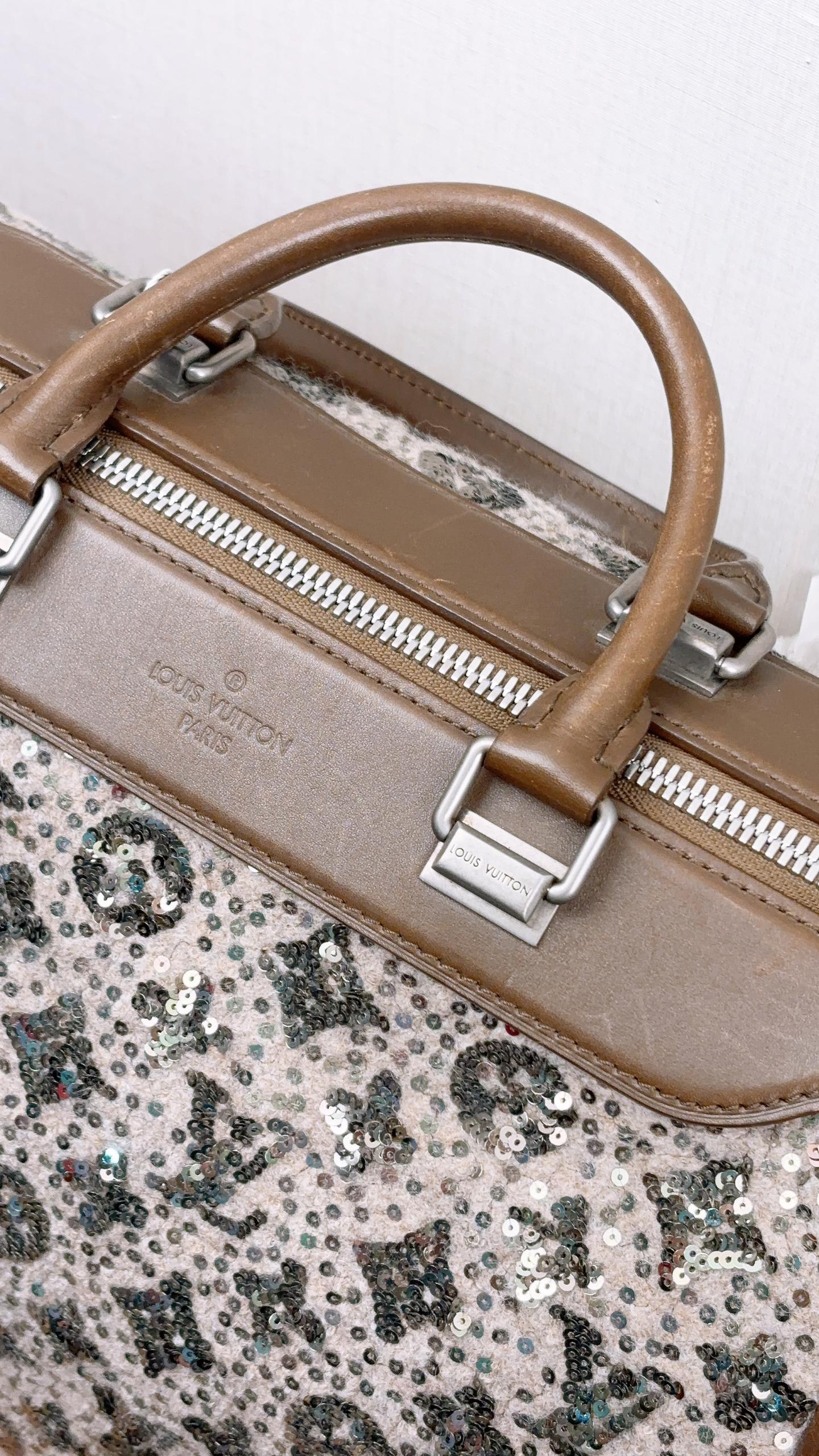 LV Brown Sunshine Express Speedy 30