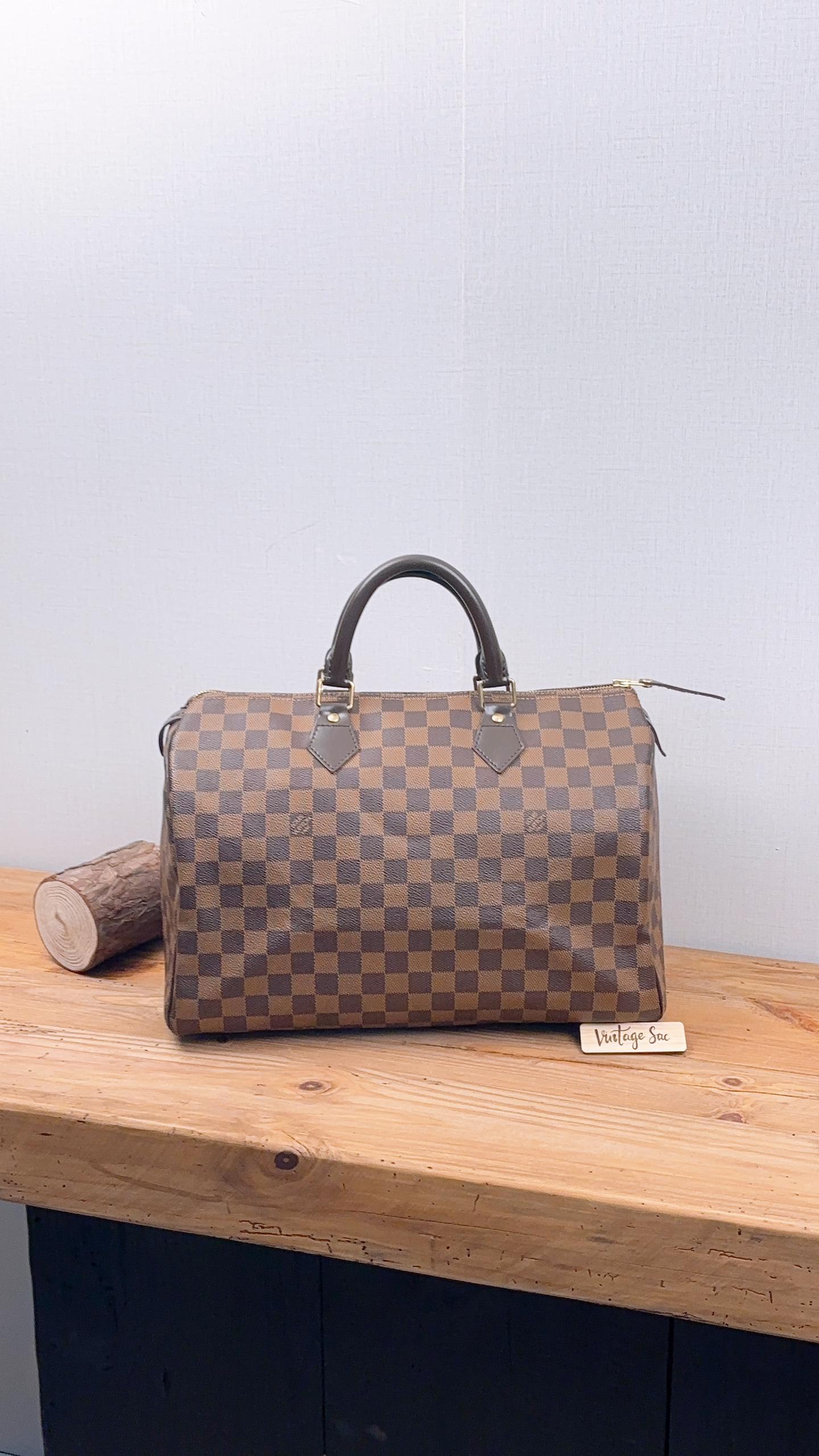 LV Damier Ebene Speedy 35