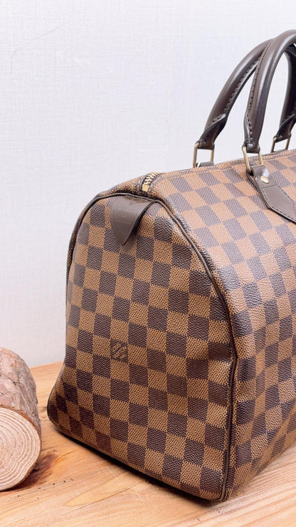 LV Damier Ebene Speedy 35