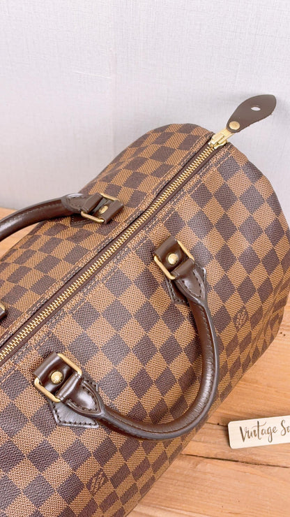 LV Damier Ebene Speedy 35