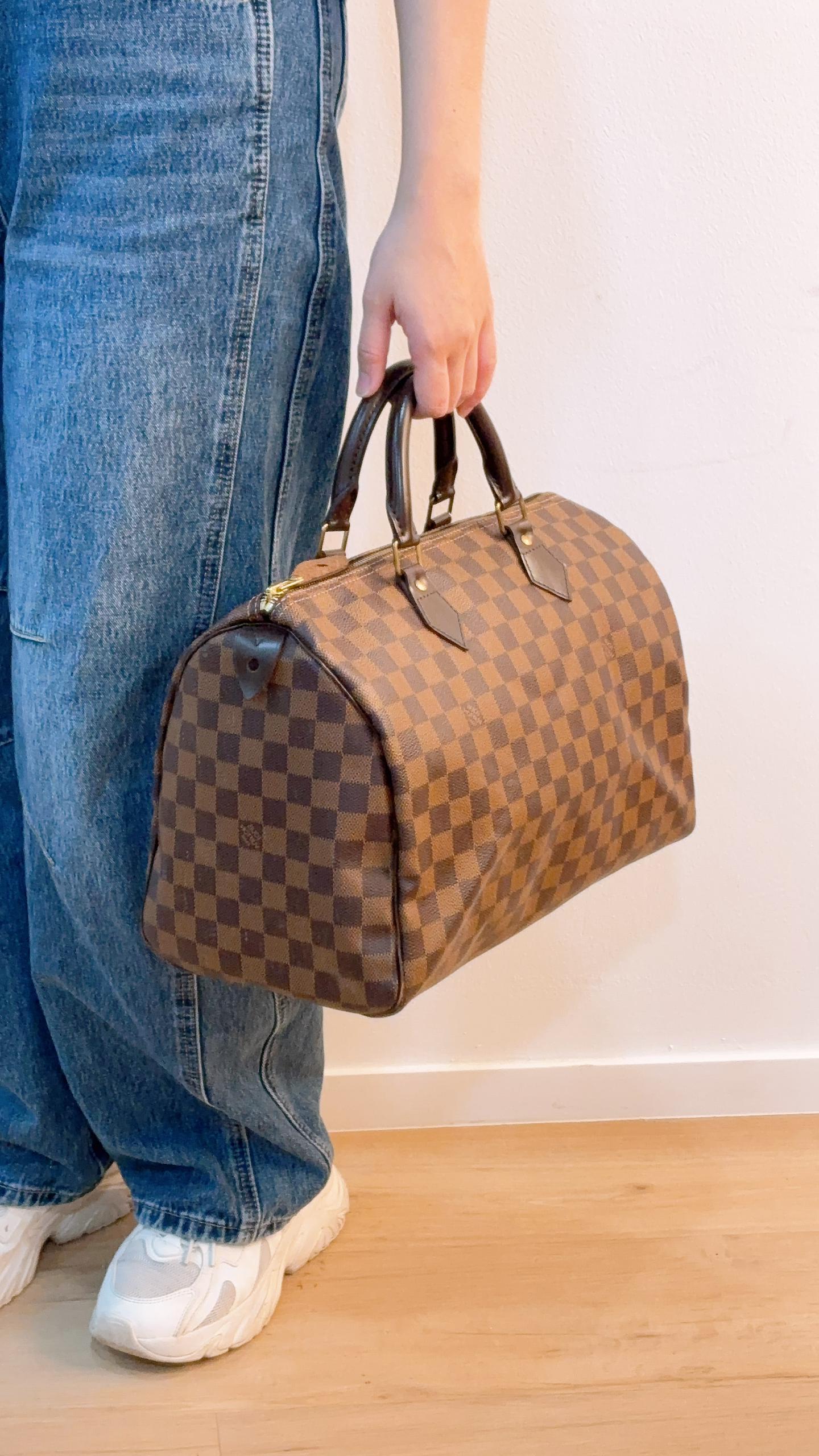 LV Damier Ebene Speedy 35