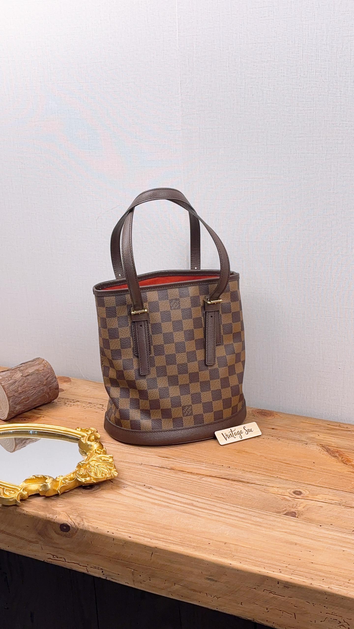 LV Damier Ebene Marais Bucket Bag