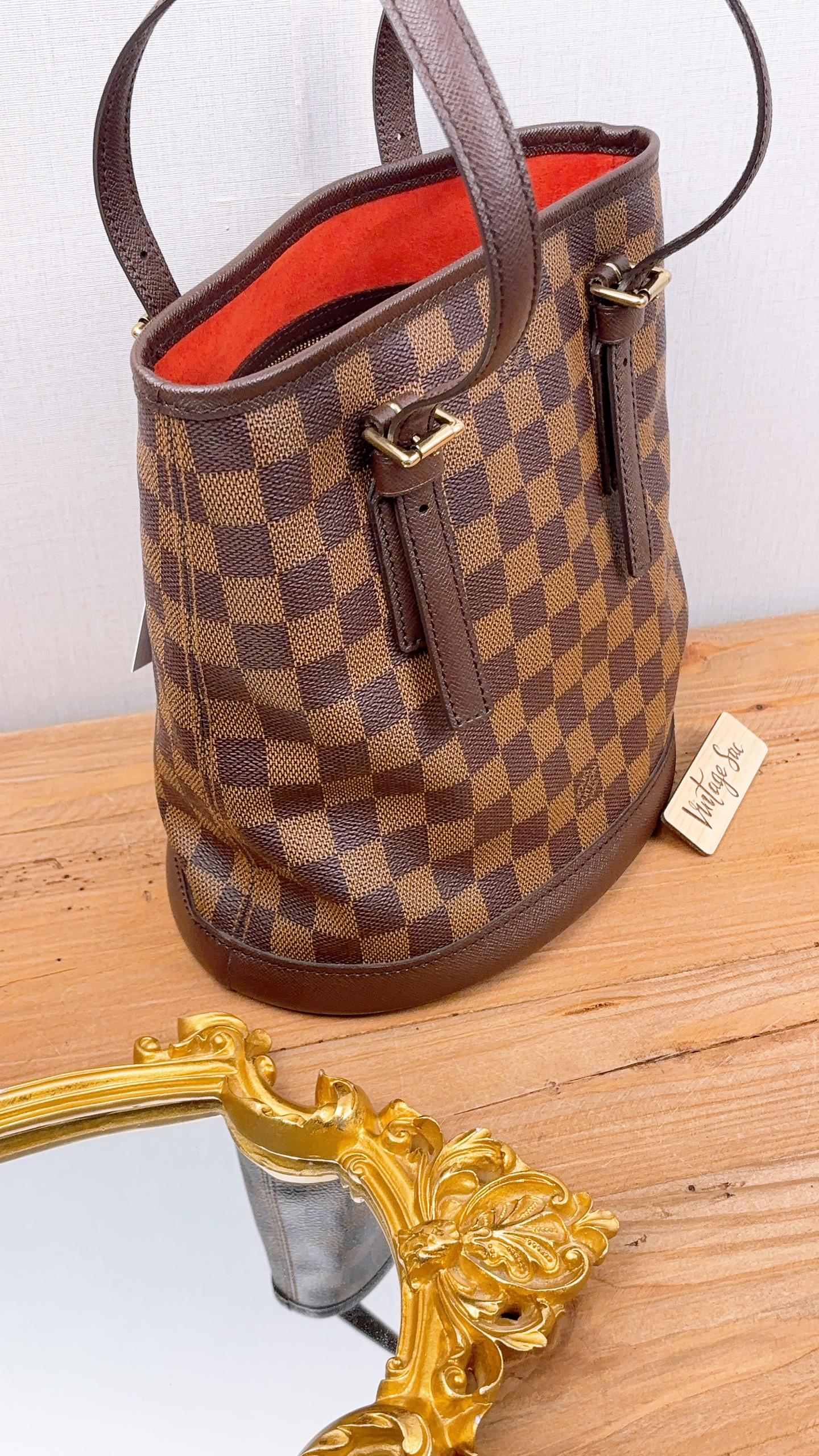 LV Damier Ebene Marais Bucket Bag