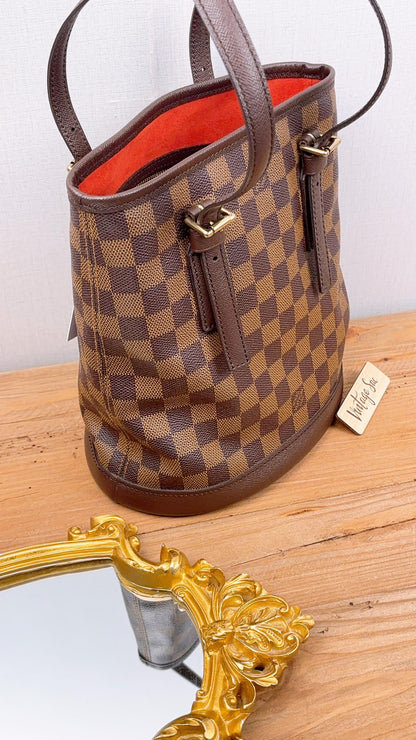 LV Damier Ebene Marais Bucket Bag