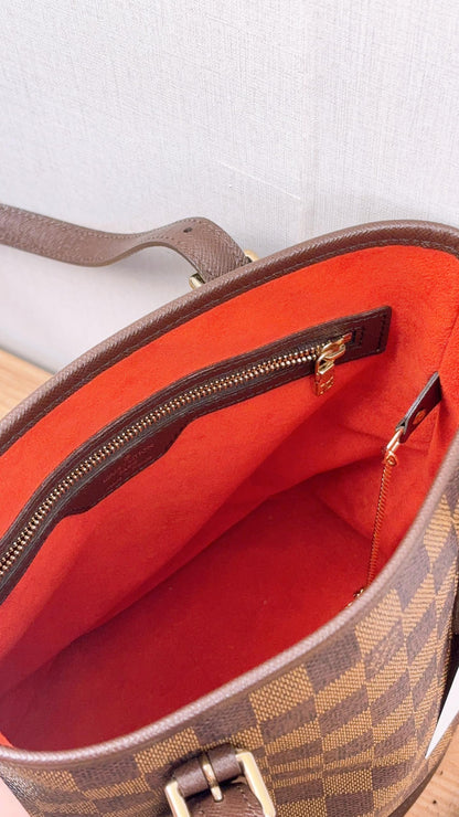 LV Damier Ebene Marais Bucket Bag