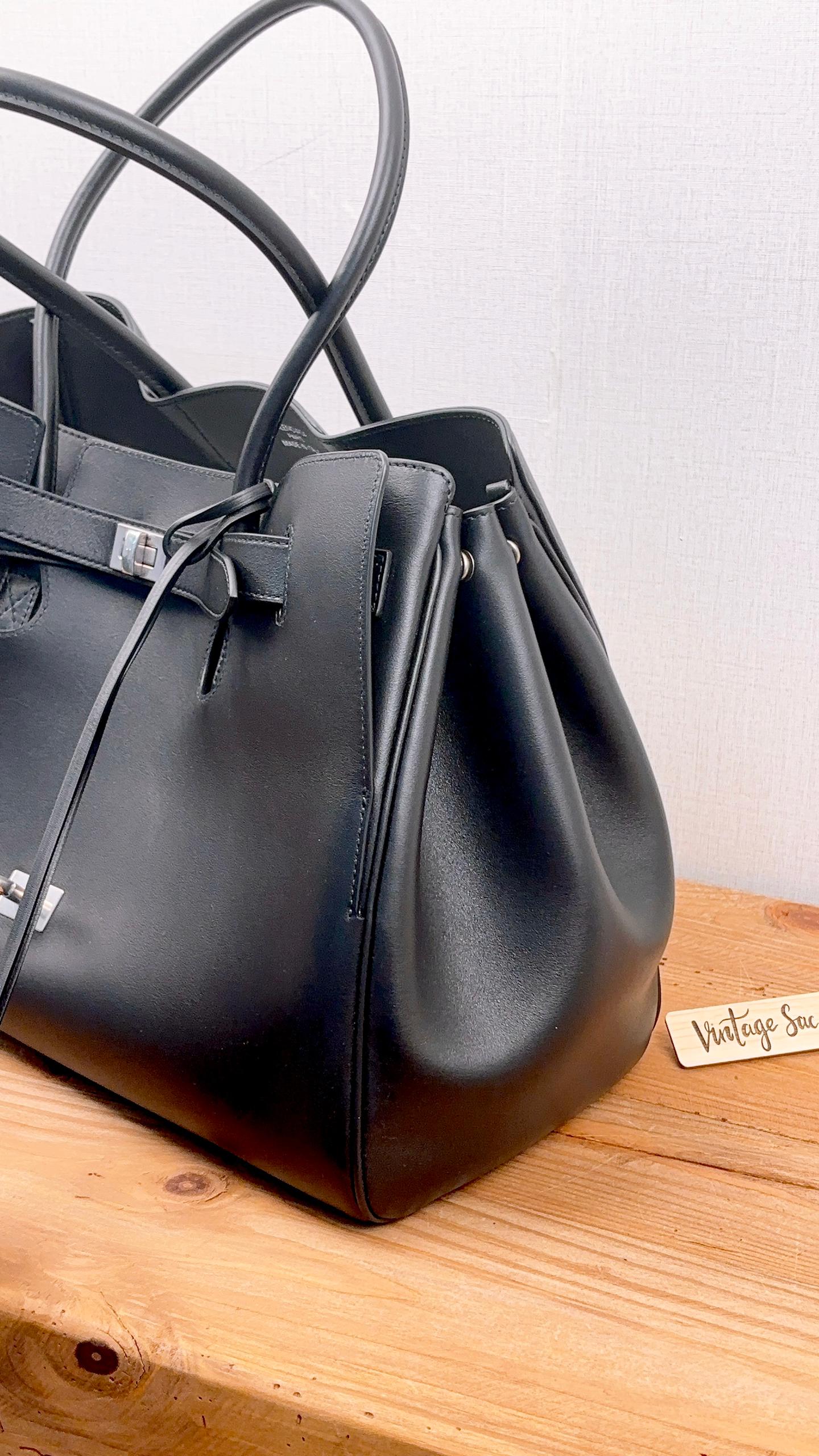 Balenciaga Black Medium Bel Air CarryAll Tote (SHW)