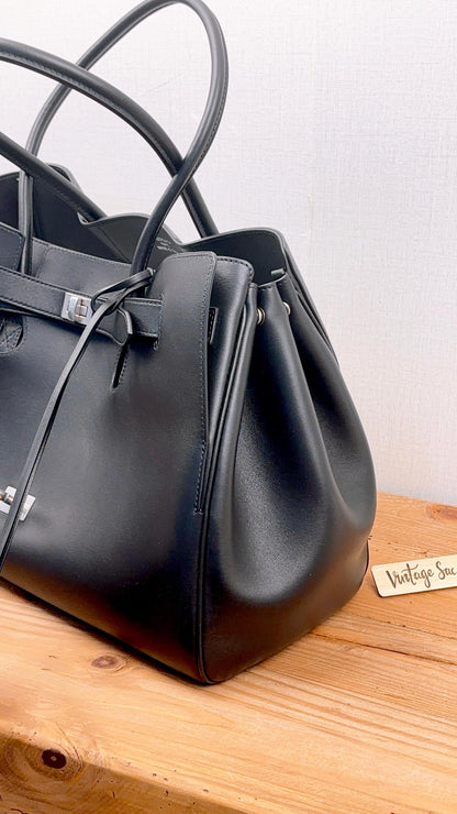 Balenciaga Black Medium Bel Air CarryAll Tote (SHW)