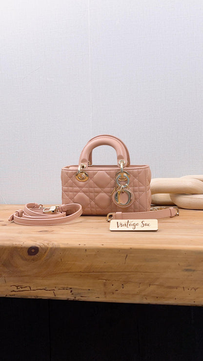 Dior Nude Lambskin Micro D-Joy (LGHW)