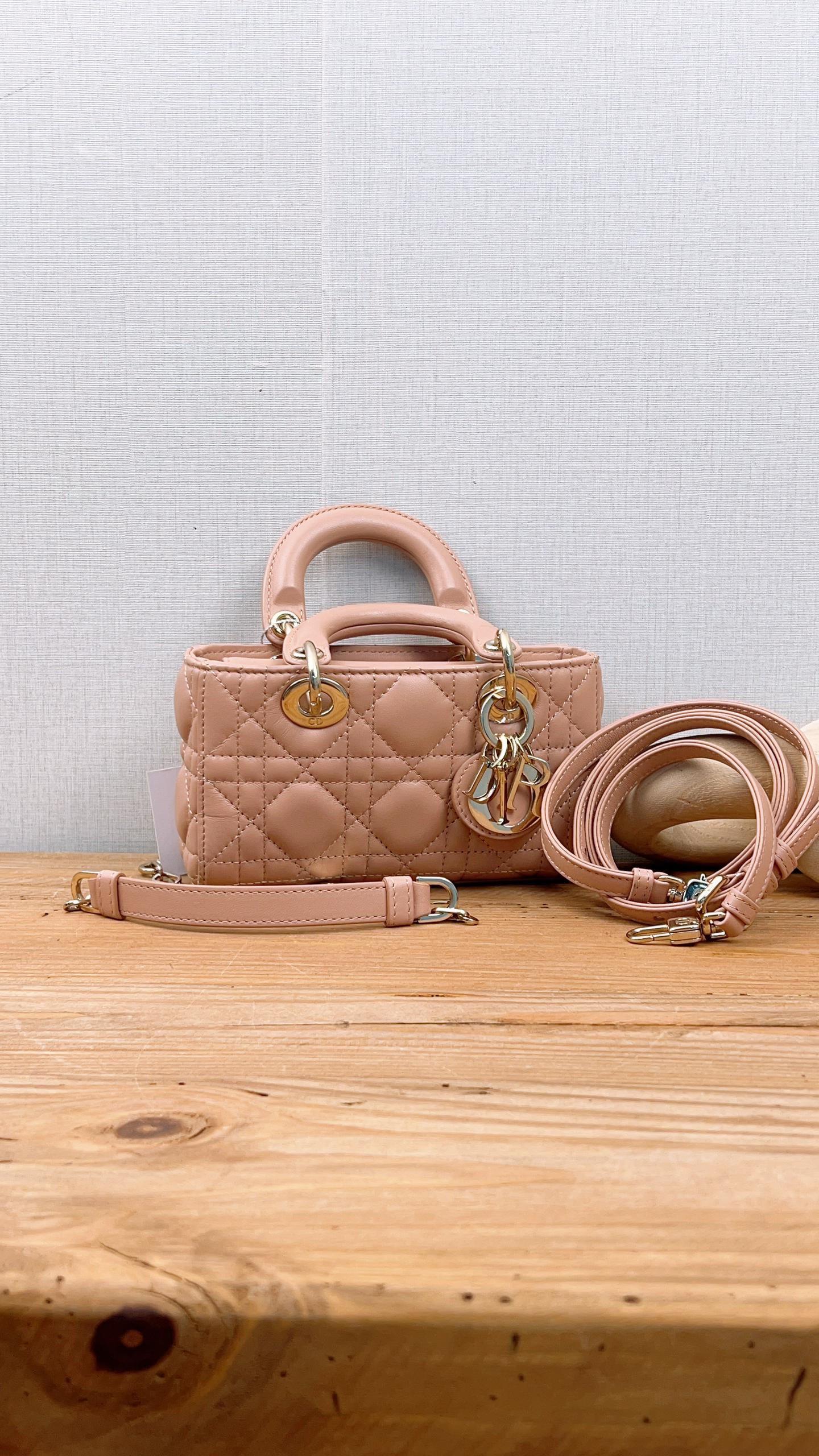 Dior Nude Lambskin Micro D-Joy (LGHW)