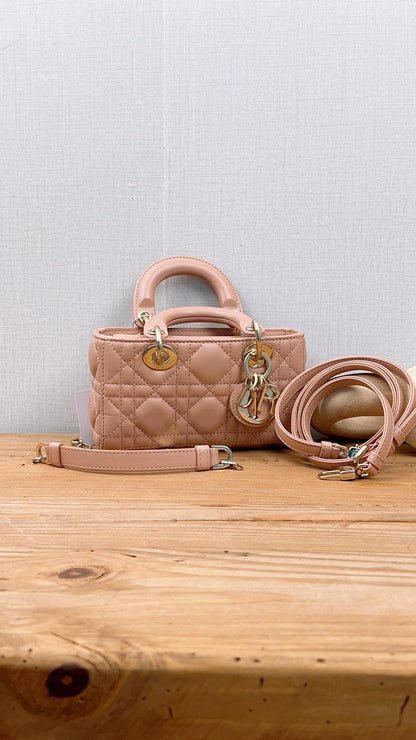 Dior Nude Lambskin Micro D-Joy (LGHW)