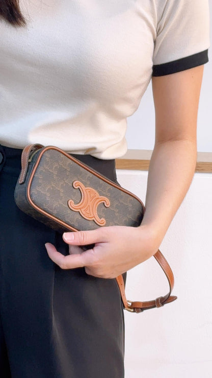 Celine Triomphe Mini Camera Bag