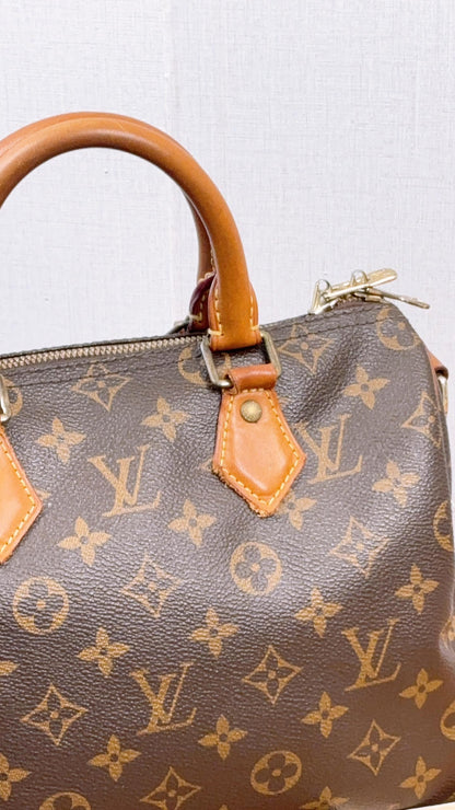 LV Monogram Speedy 25 Bandouliere