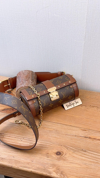 LV Reverse Monogram Papillon Trunk