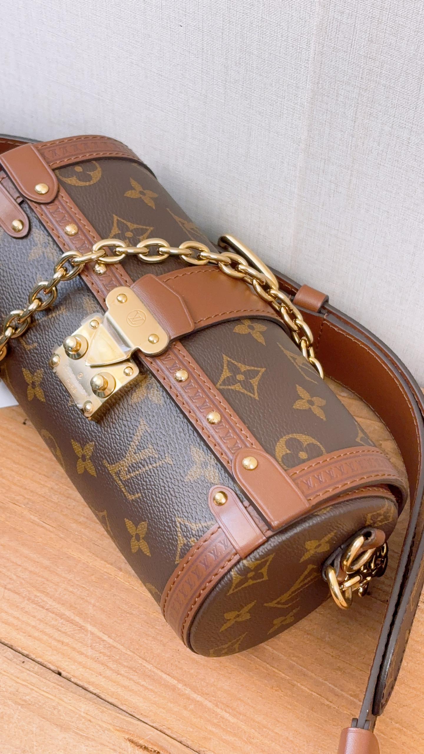 LV Reverse Monogram Papillon Trunk