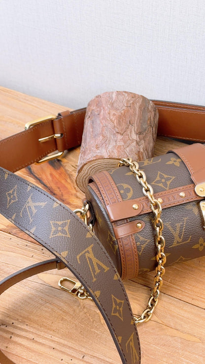 LV Reverse Monogram Papillon Trunk