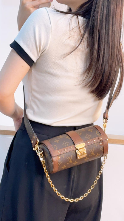 LV Reverse Monogram Papillon Trunk