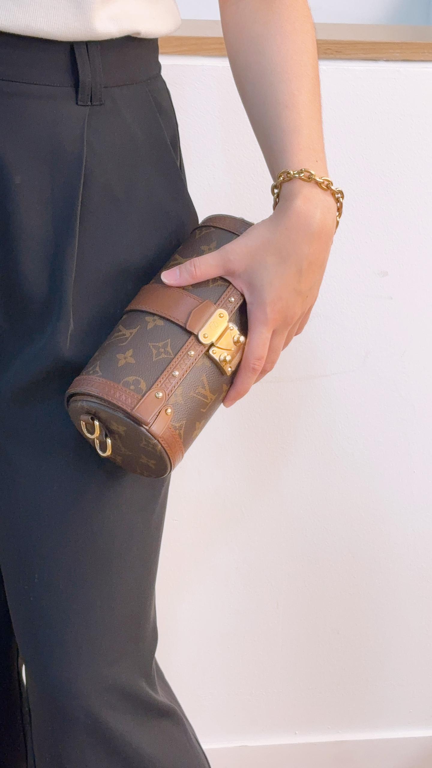 LV Reverse Monogram Papillon Trunk