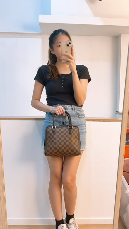 LV Damier Ebene Brera Bag