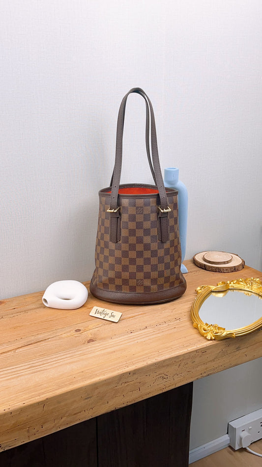 LV Damier Ebene Marais Bucket Bag
