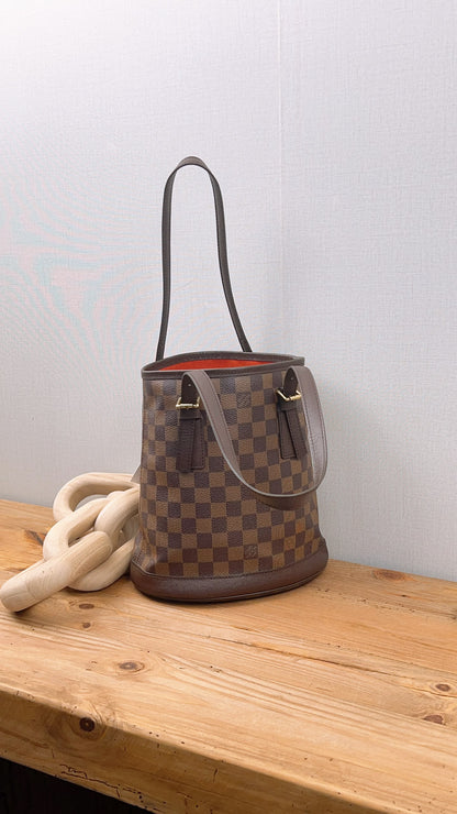 LV Damier Ebene Marais Bucket Bag