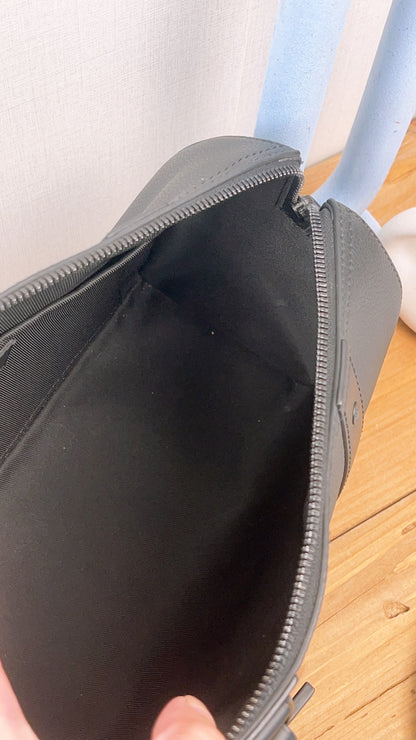 LV Black Aerogram City Keepall