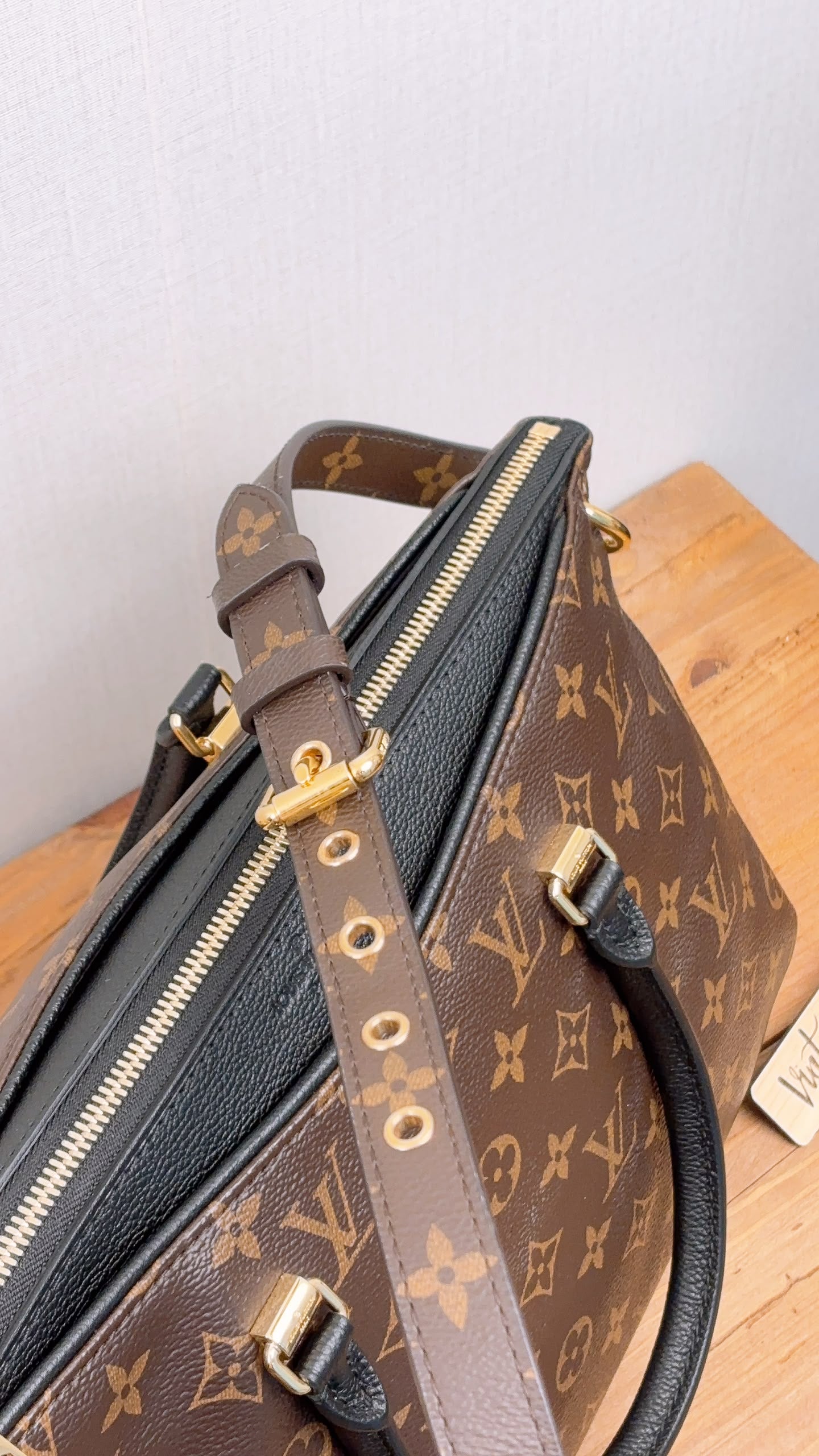 LV Monogram Pallas MM Tote
