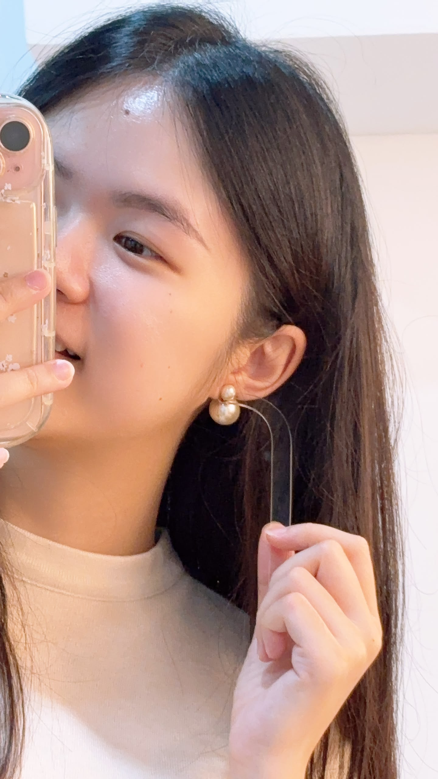 Dior Tribales Pearl Earrings