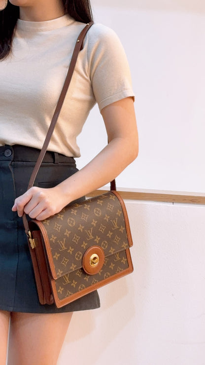 LV Monogram Raspail Shoulder Bag