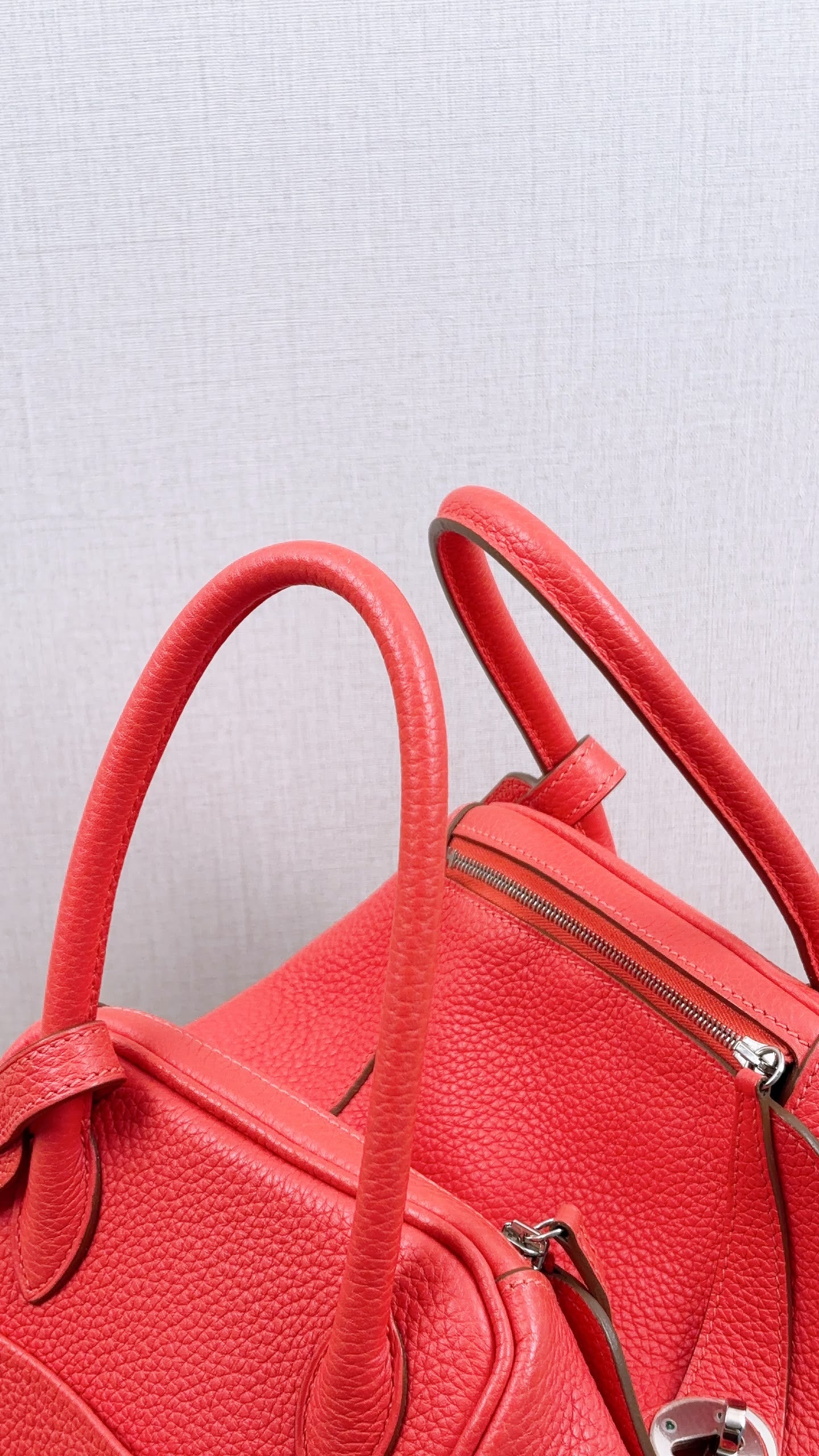 Hermes Rouge de Coeur Lindy 26 (PHW)