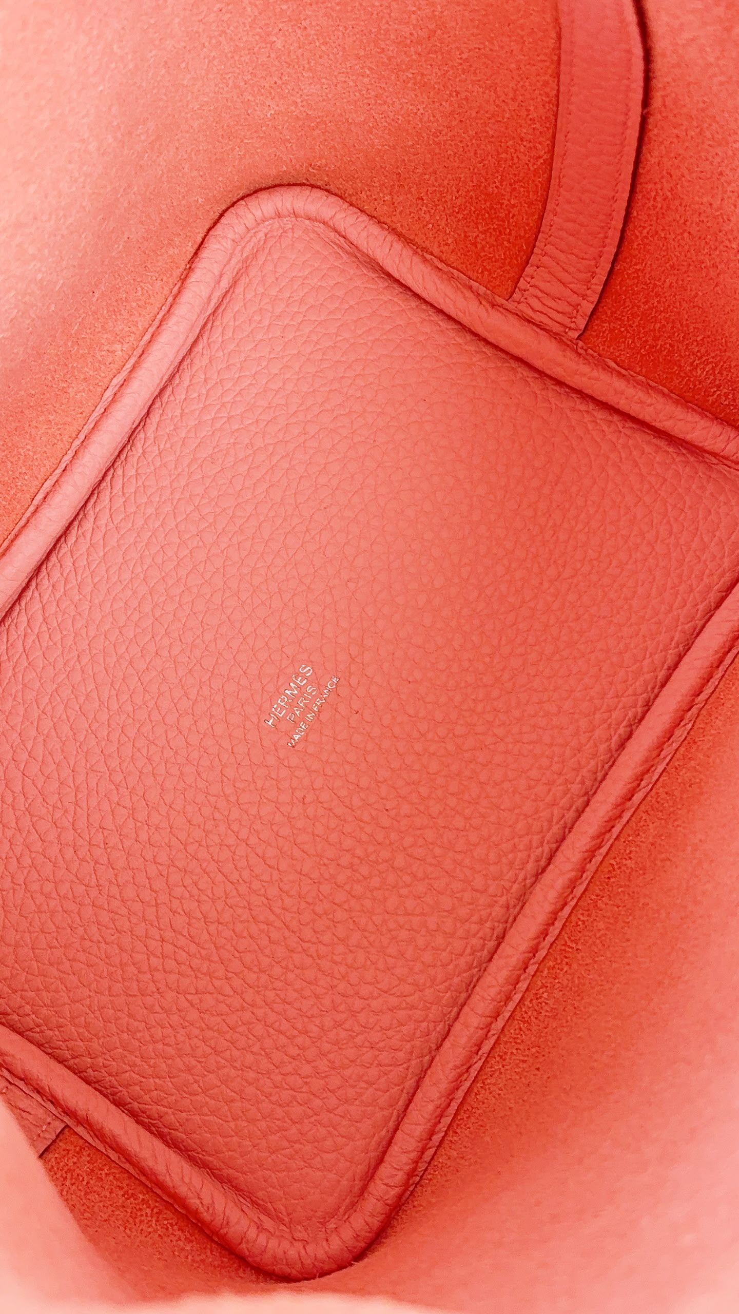 Hermes Rose Sakura Picotin 18 (PHW)