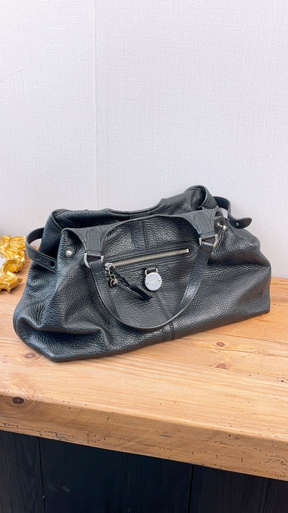 Mulbery Black Leather Somerset Tote