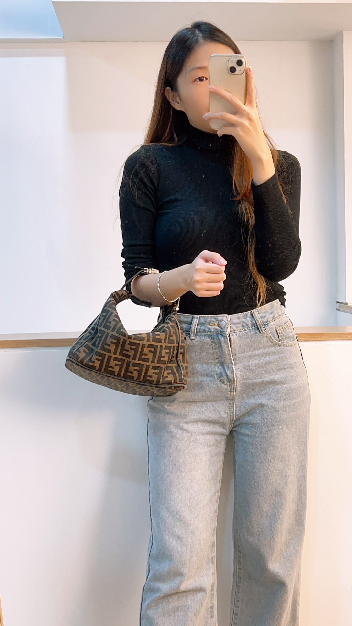 Fendi Zucca FF Vanity Bag