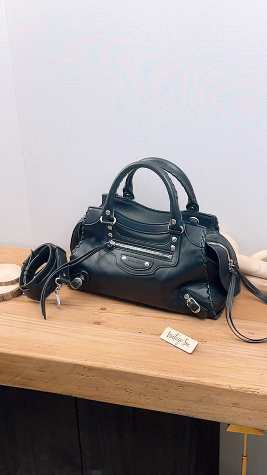 Balenciaga Black Small Neo Classic City