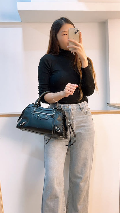 Balenciaga Black Small Neo Classic City