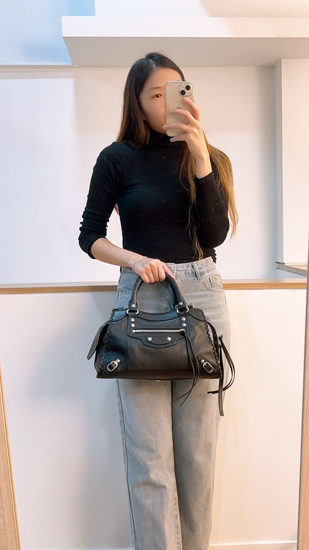 Balenciaga Black Small Neo Classic City