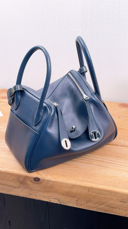 Hermes Bleu Nuit x Bleu Marine Lindy 26 (PHW)